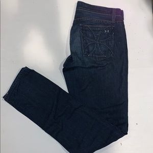 Habitual Dark Wash Straight Leg Jeans